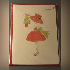 Papyrus Christmas Card NEW IN SEALED PACKAGE